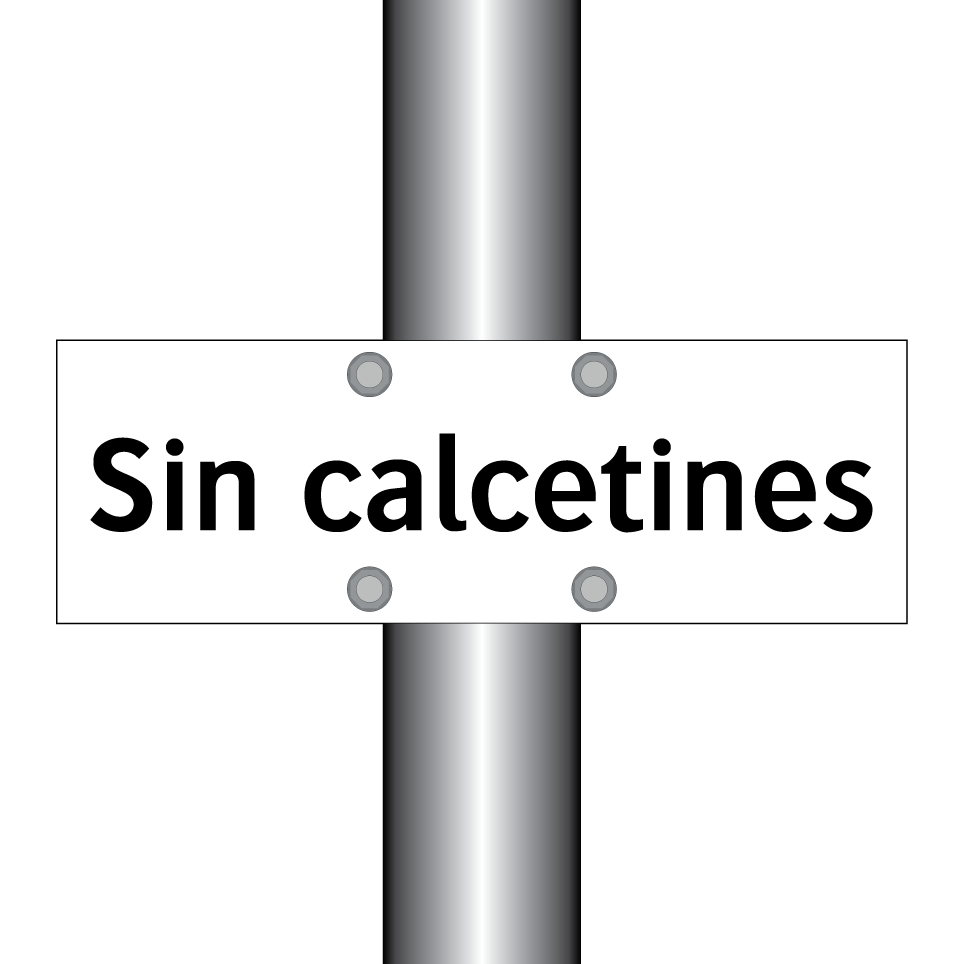 Sin calcetines
