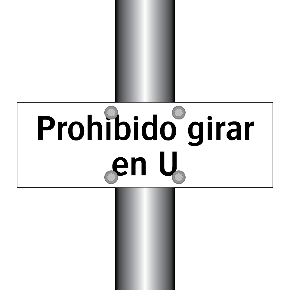Prohibido girar en U