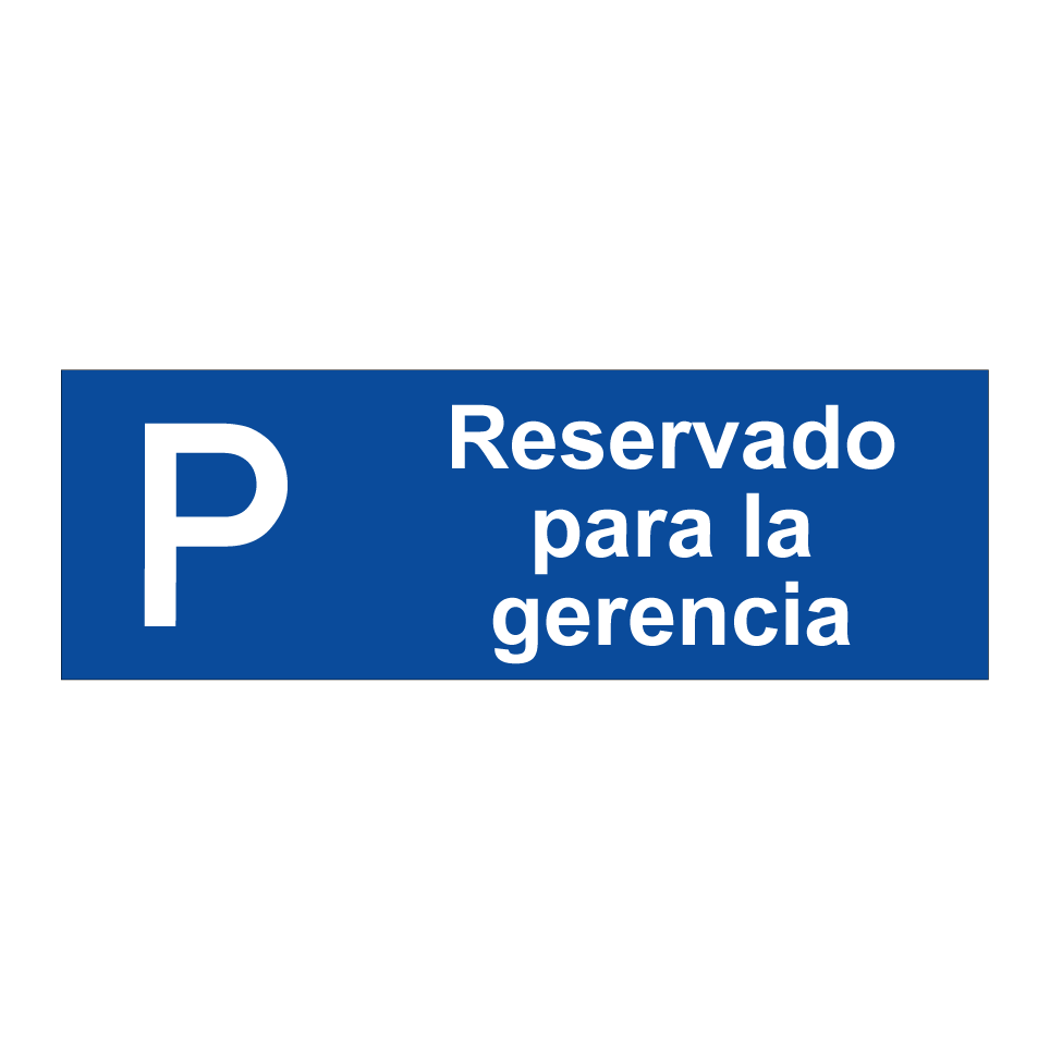 Reservado para la gerencia