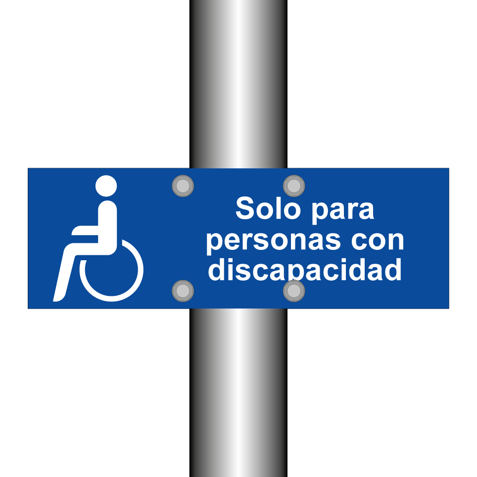 Solo para personas con discapacidad