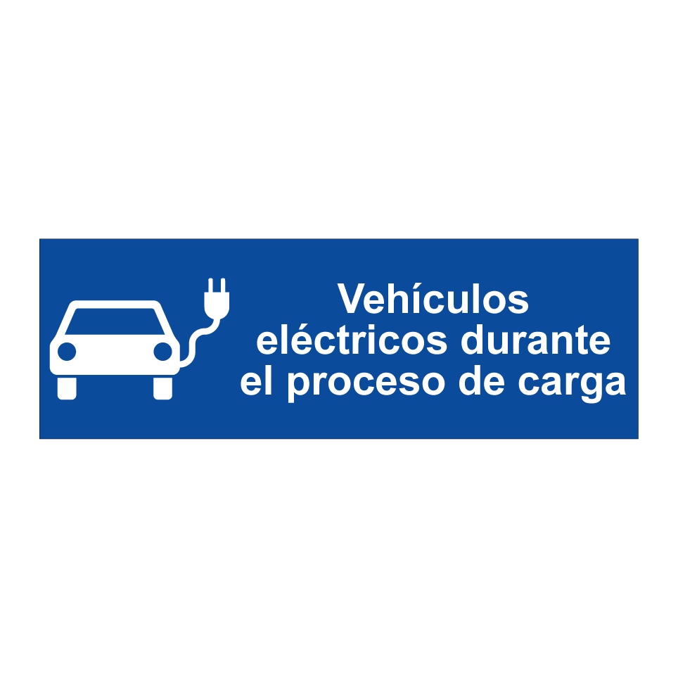 Vehículos eléctricos durante el proceso de carga