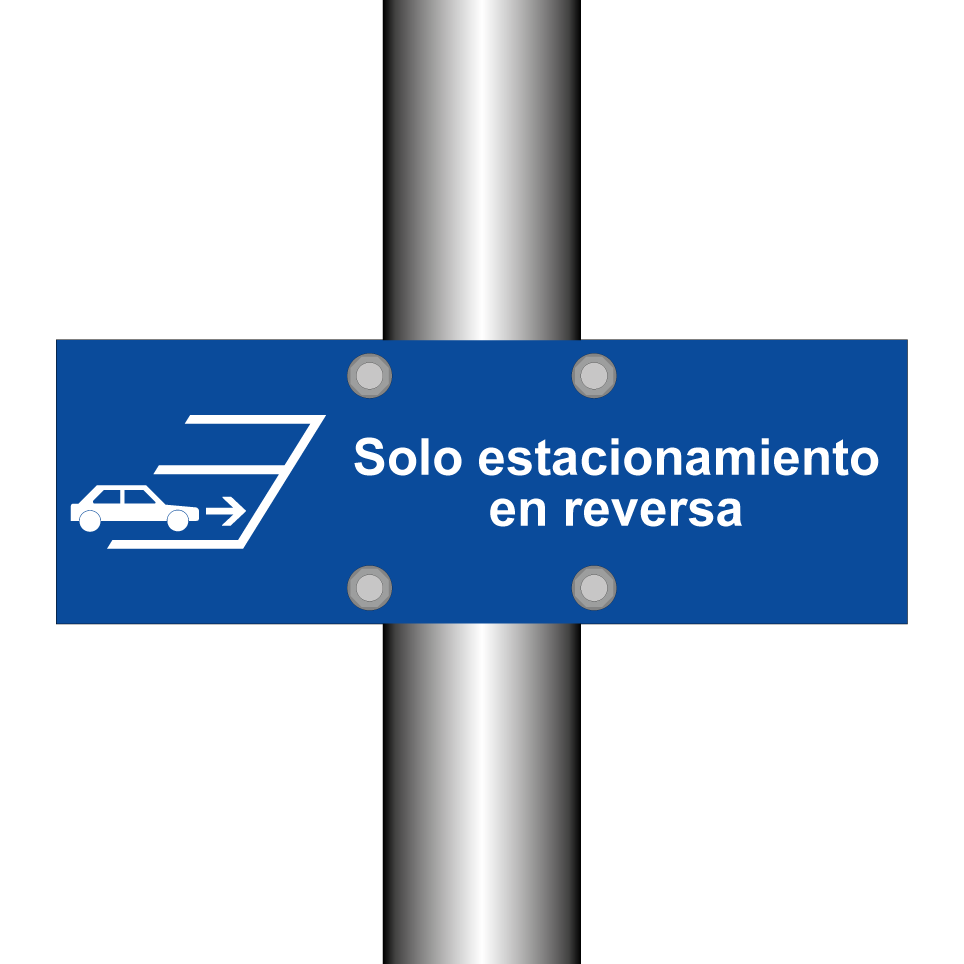 Solo estacionamiento en reversa