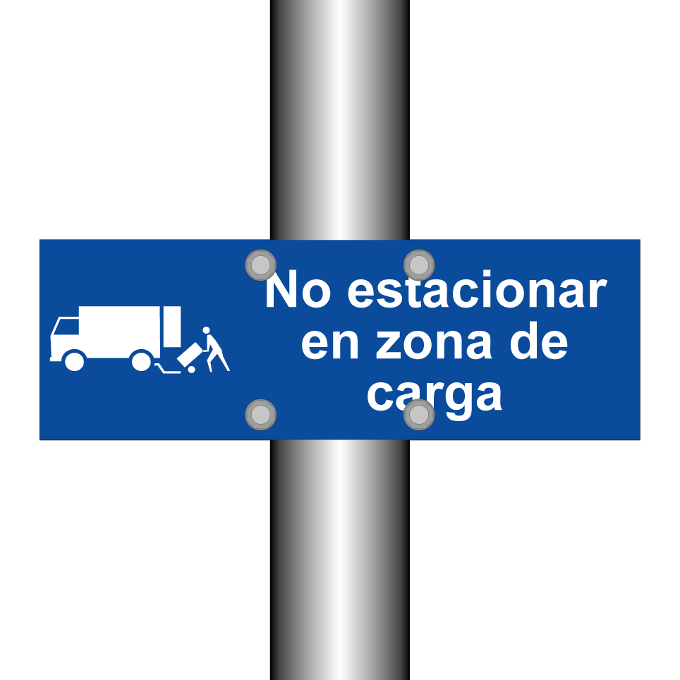 No estacionar en zona de carga