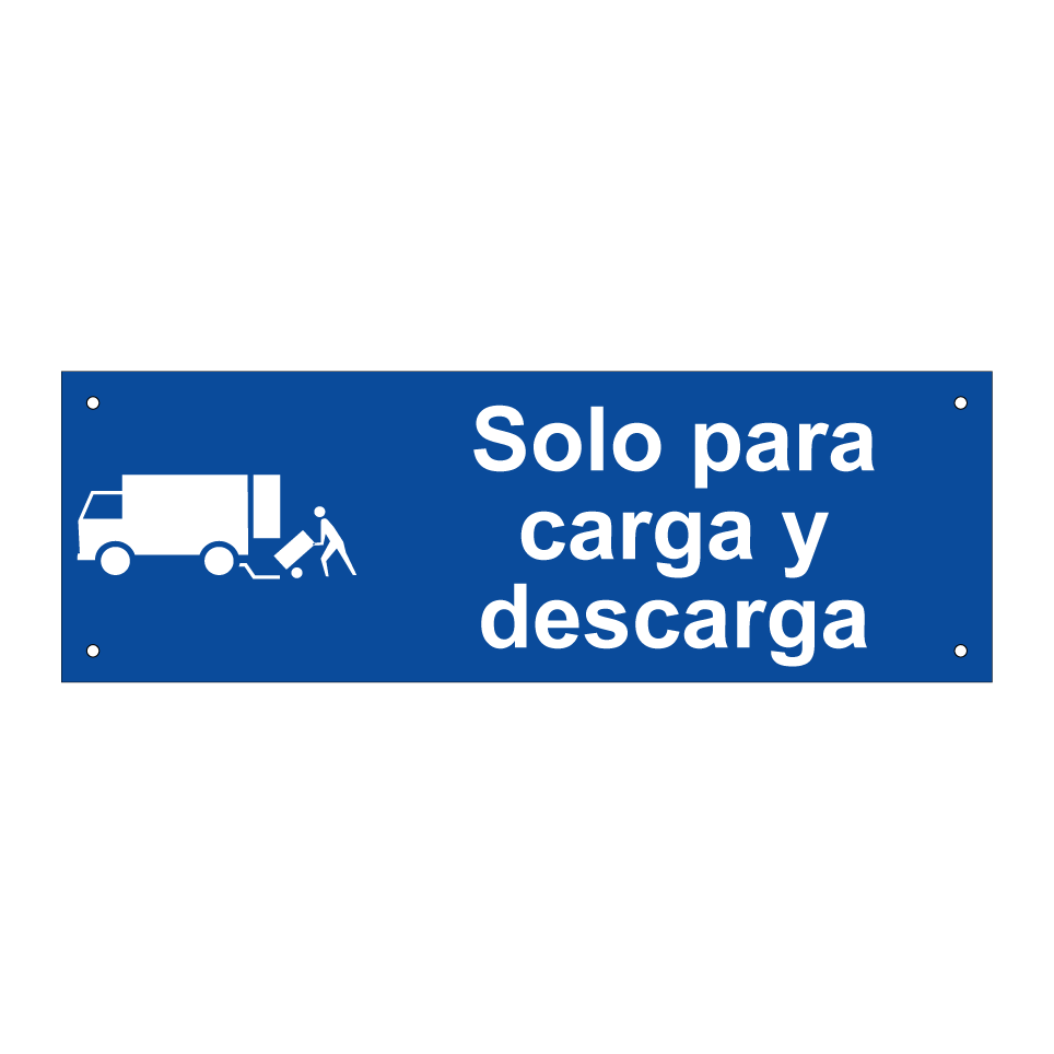 Solo para carga y descarga