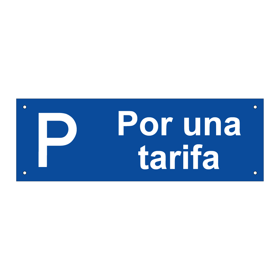 Por una tarifa