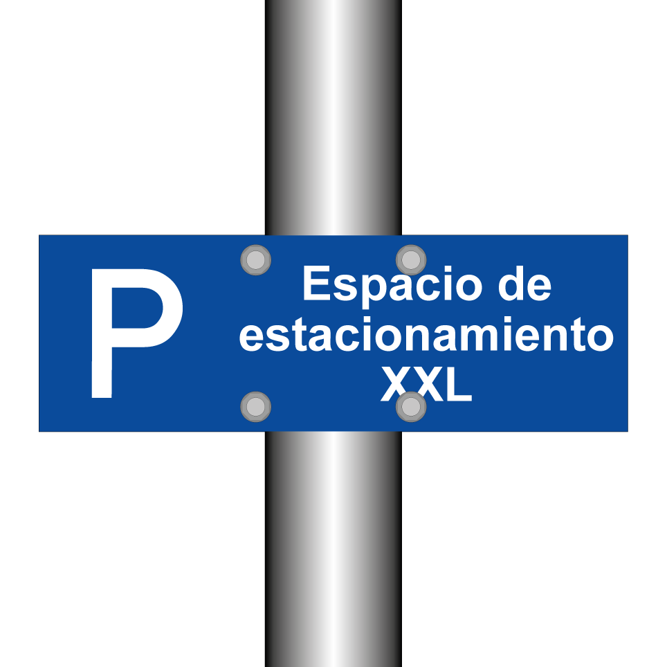Espacio de estacionamiento XXL