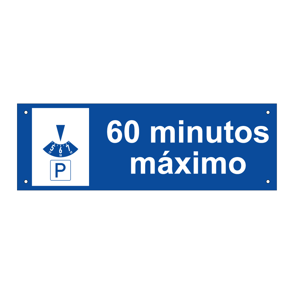 60 minutos máximo
