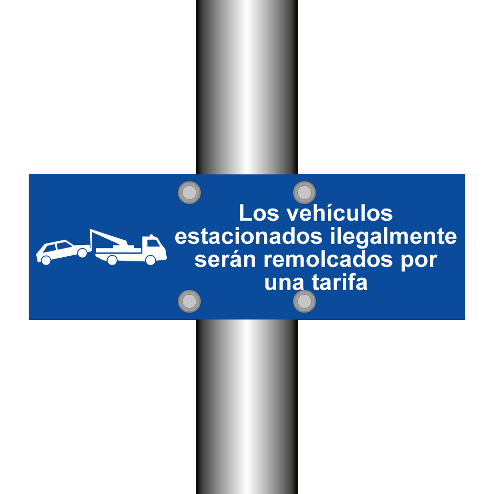 Los vehículos estacionados ilegalmente serán remolcados por una tarifa