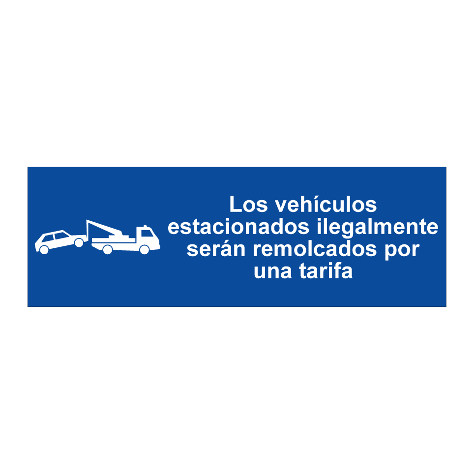 Los vehículos estacionados ilegalmente serán remolcados por una tarifa