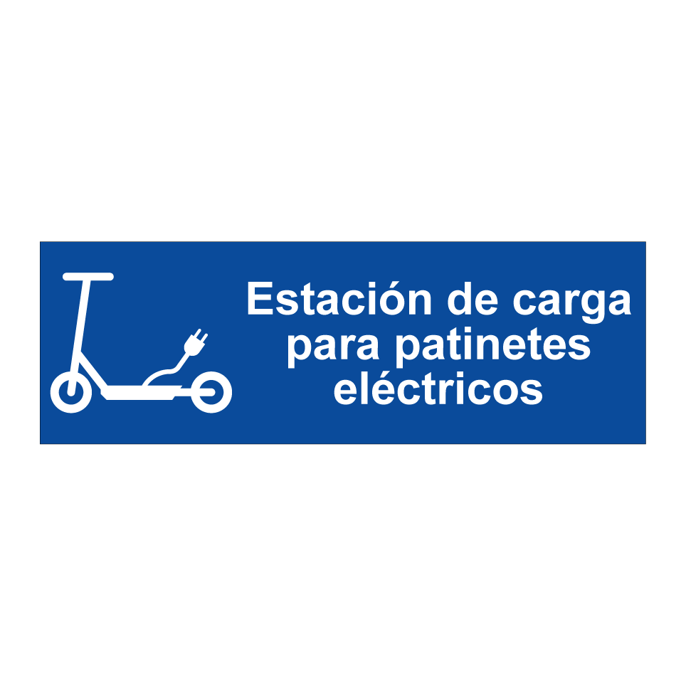 Estación de carga para patinetes eléctricos