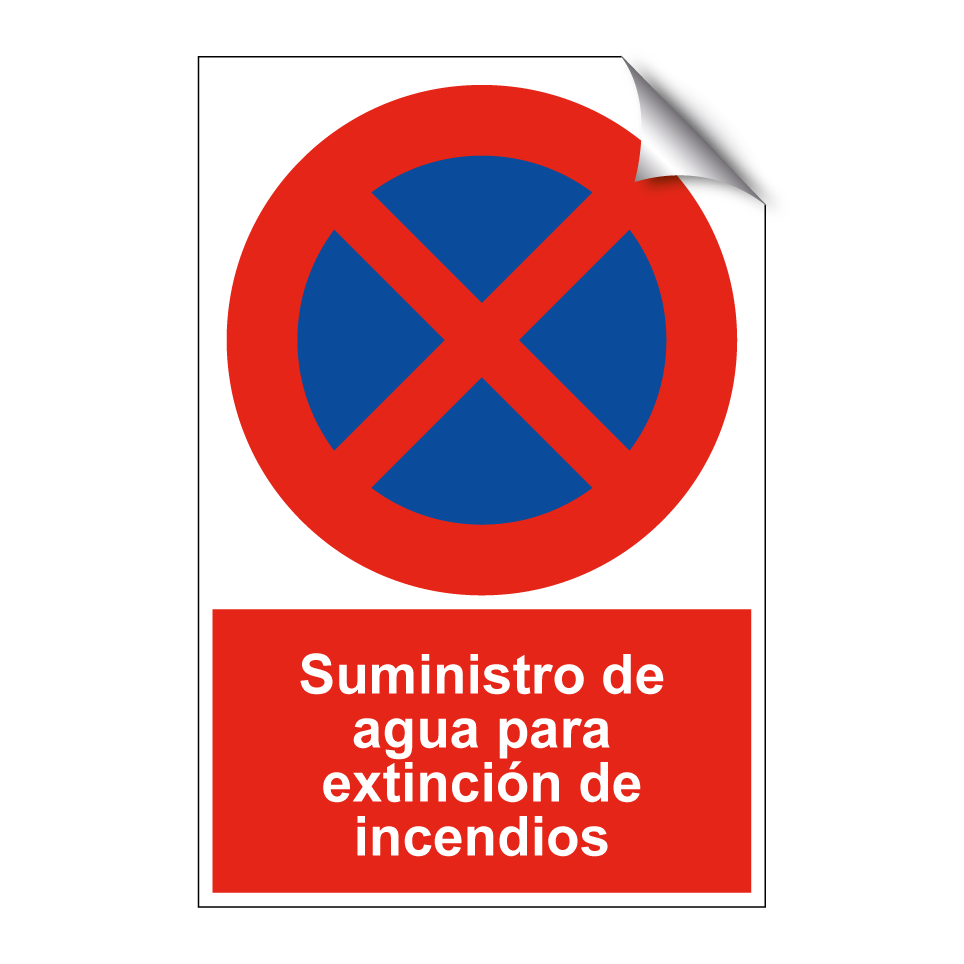 Suministro de agua para extinción de incendios