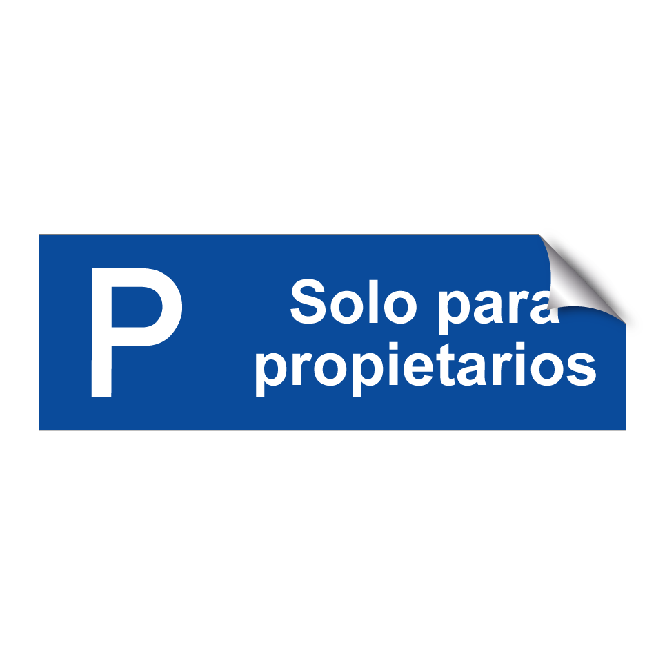 Solo para propietarios