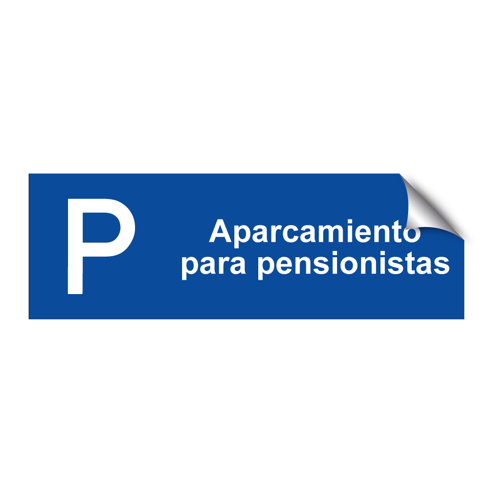 Aparcamiento para pensionistas