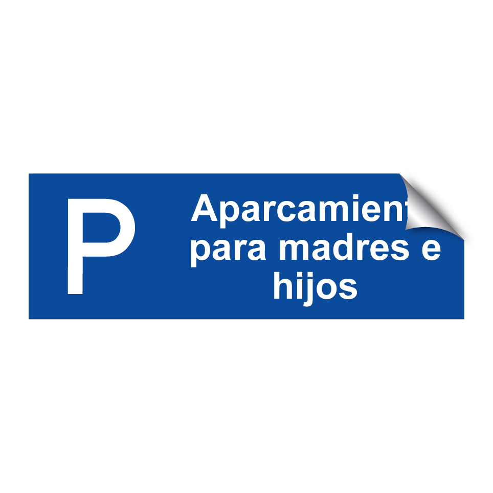Aparcamiento para madres e hijos