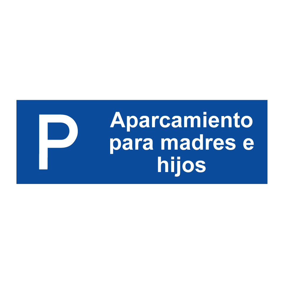 Aparcamiento para madres e hijos