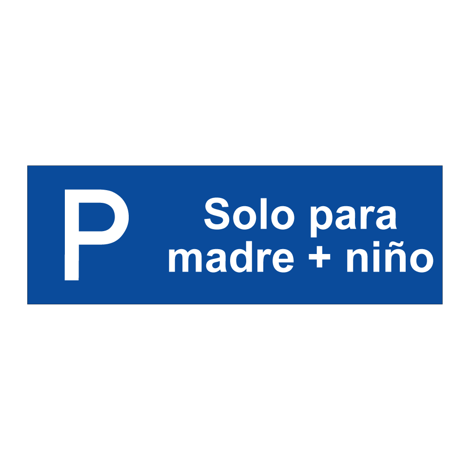 Solo para madre + niño