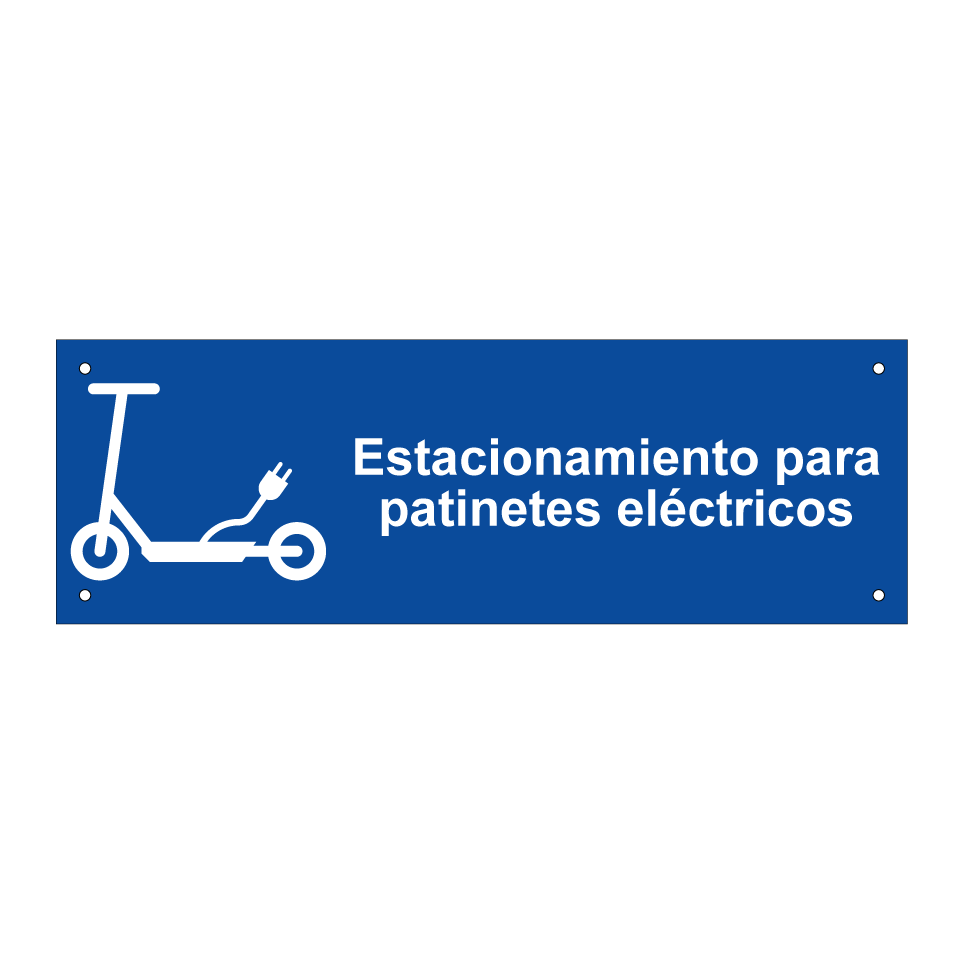 Estacionamiento para patinetes eléctricos