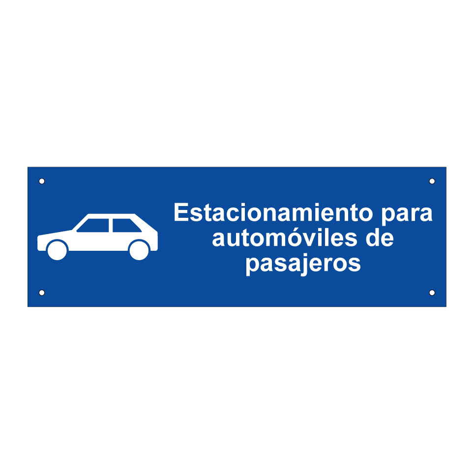 Estacionamiento para automóviles de pasajeros