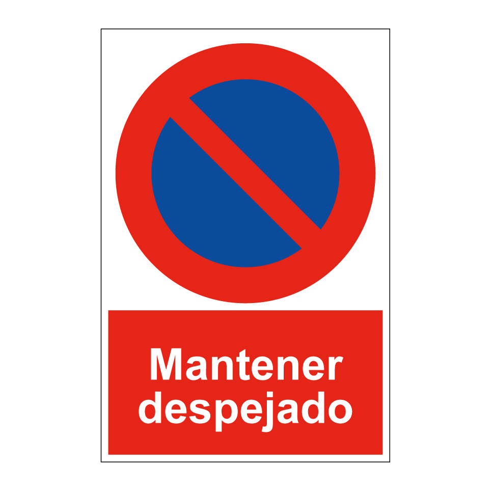 Mantener despejado