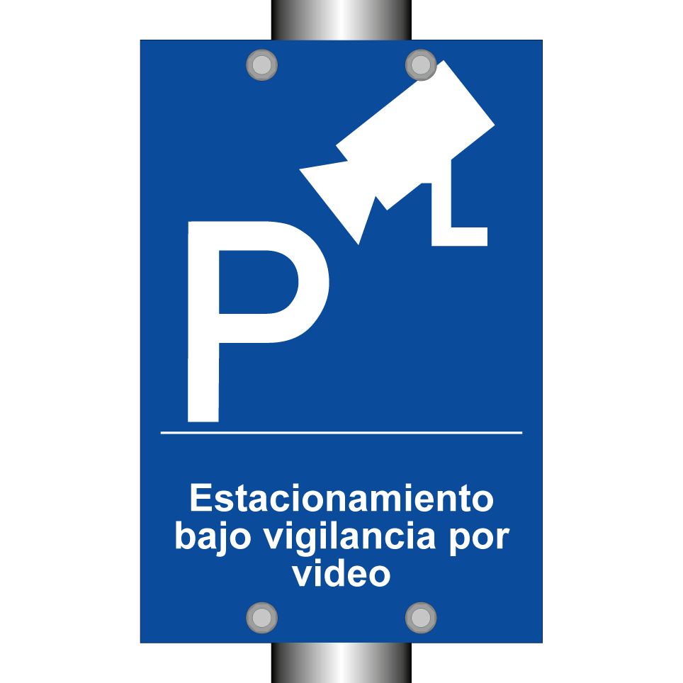 Estacionamiento bajo vigilancia por video