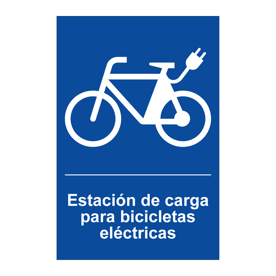 Estación de carga para bicicletas eléctricas