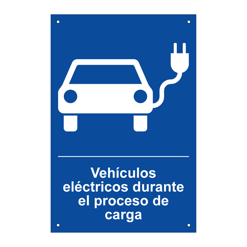 Vehículos eléctricos durante el proceso de carga
