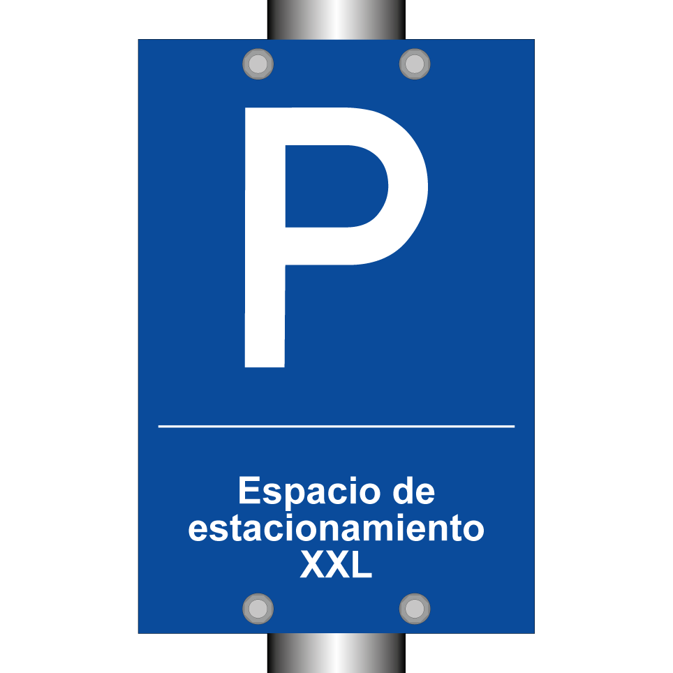 Espacio de estacionamiento XXL