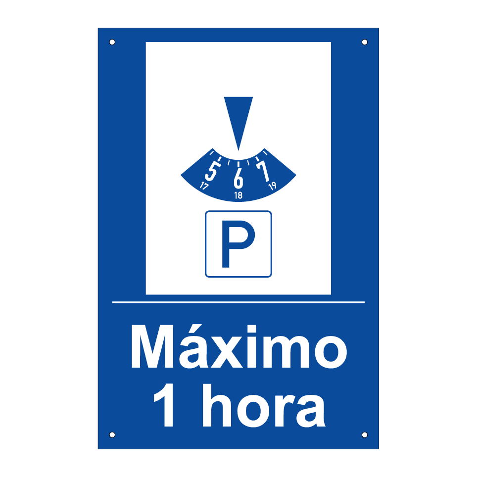 Máximo 1 hora