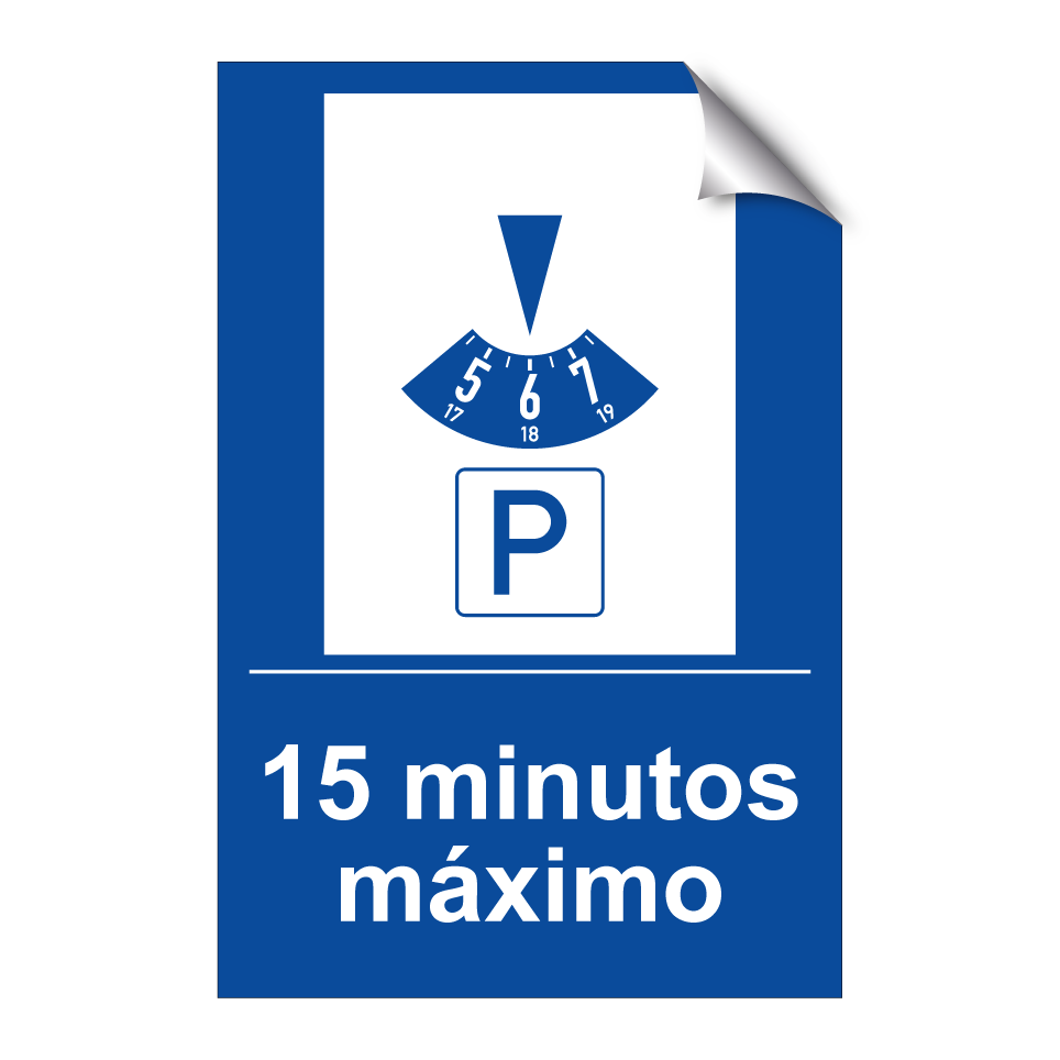 15 minutos máximo