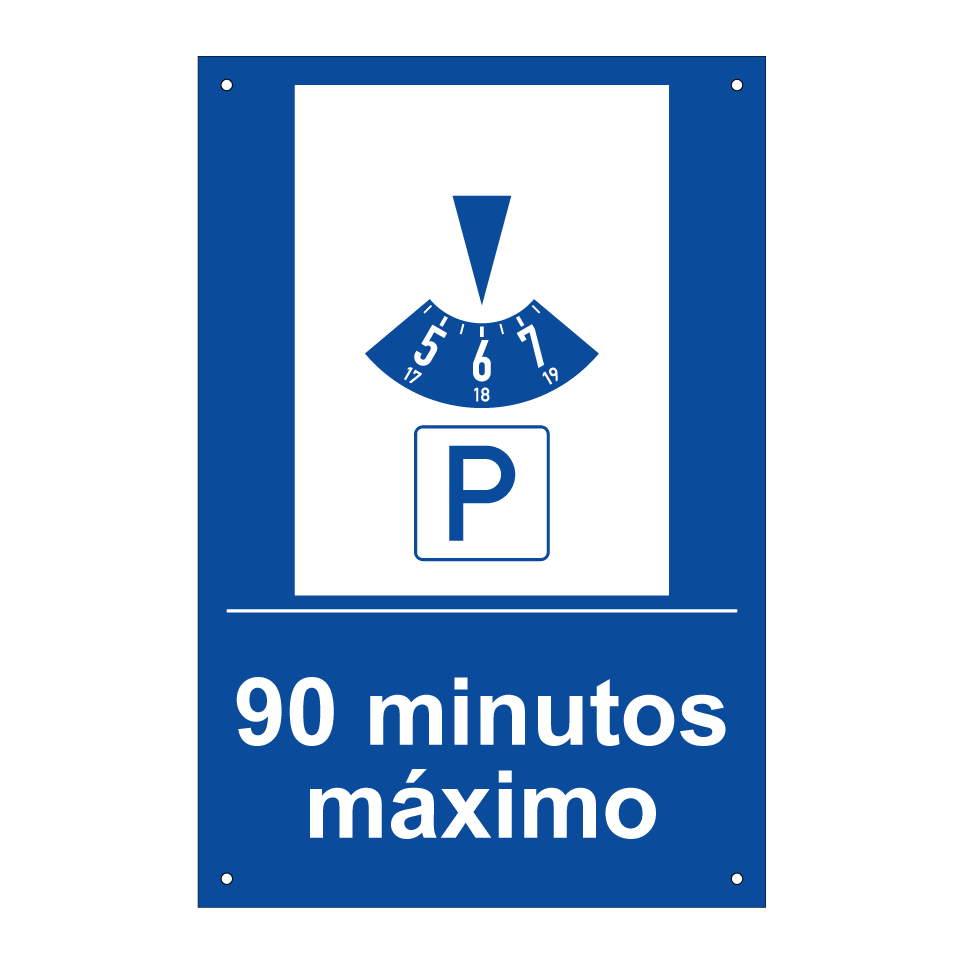 90 minutos máximo
