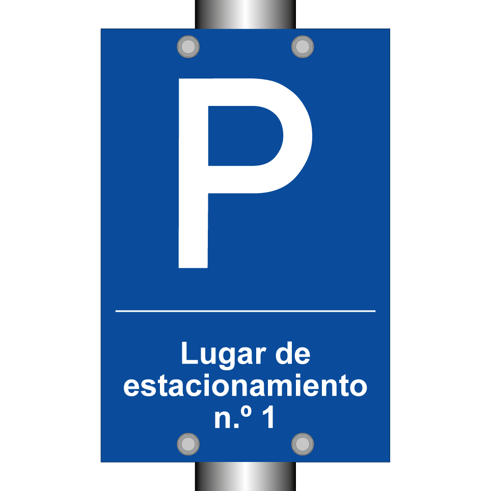 Lugar de estacionamiento No. 1