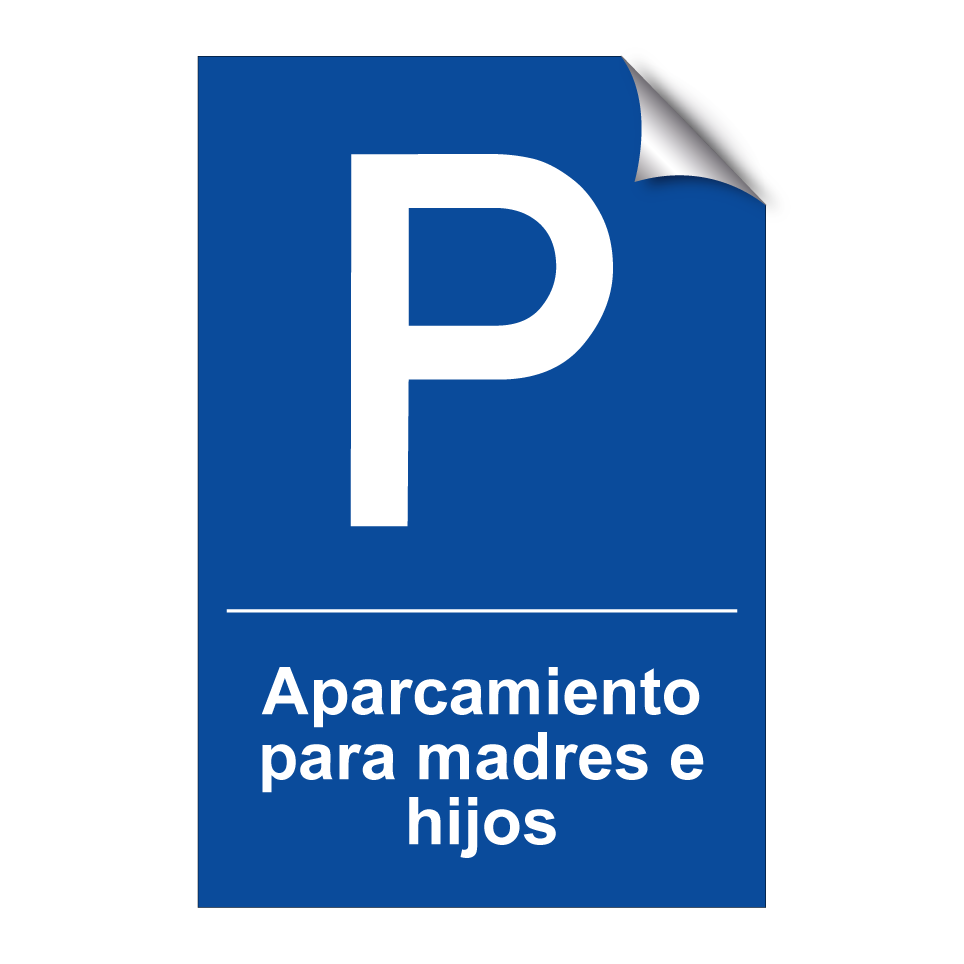 Aparcamiento para madres e hijos