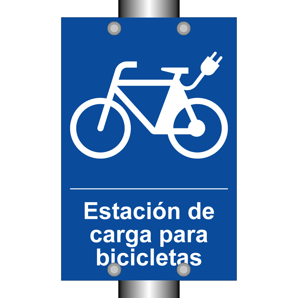 Estación de carga para bicicletas