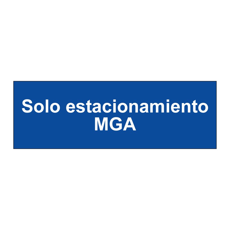 Solo estacionamiento MGA