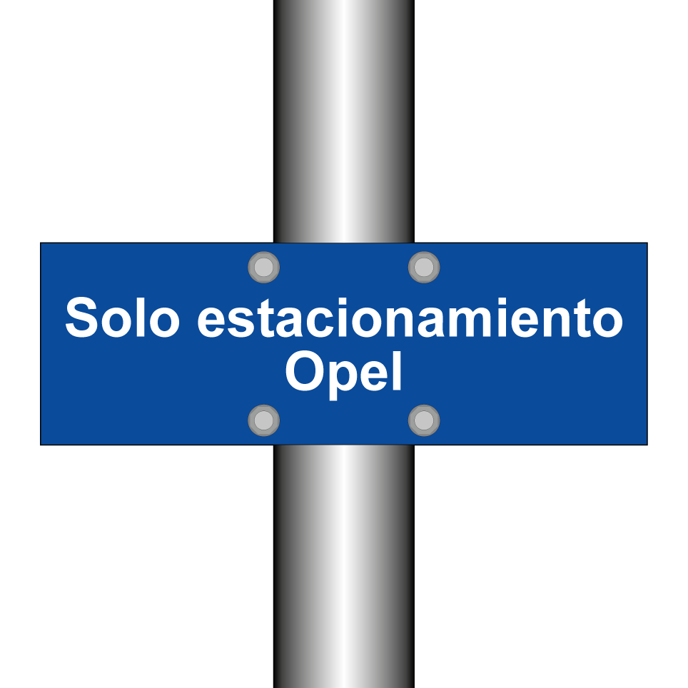 Solo estacionamiento Opel