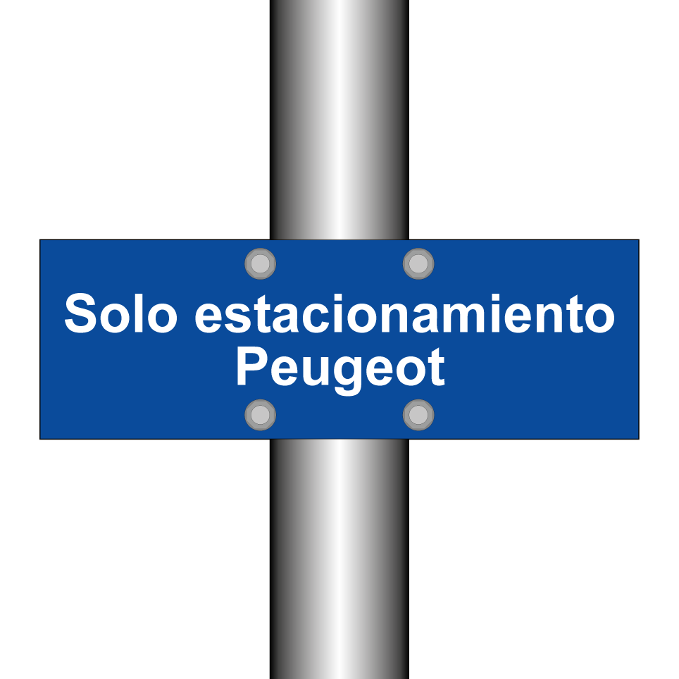 Solo estacionamiento Peugeot