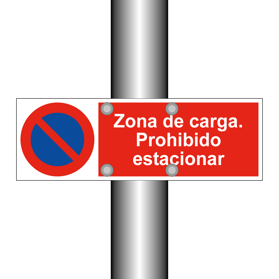 Zona de carga. Prohibido estacionar