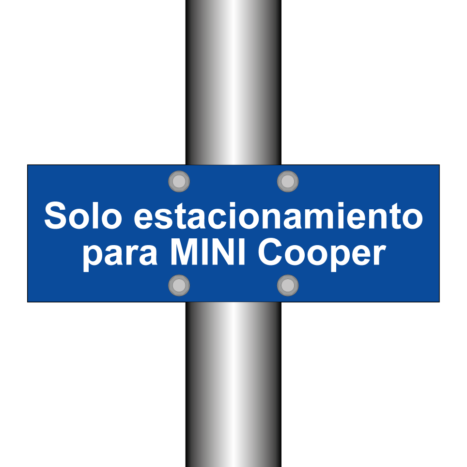 Solo estacionamiento para MINI Cooper
