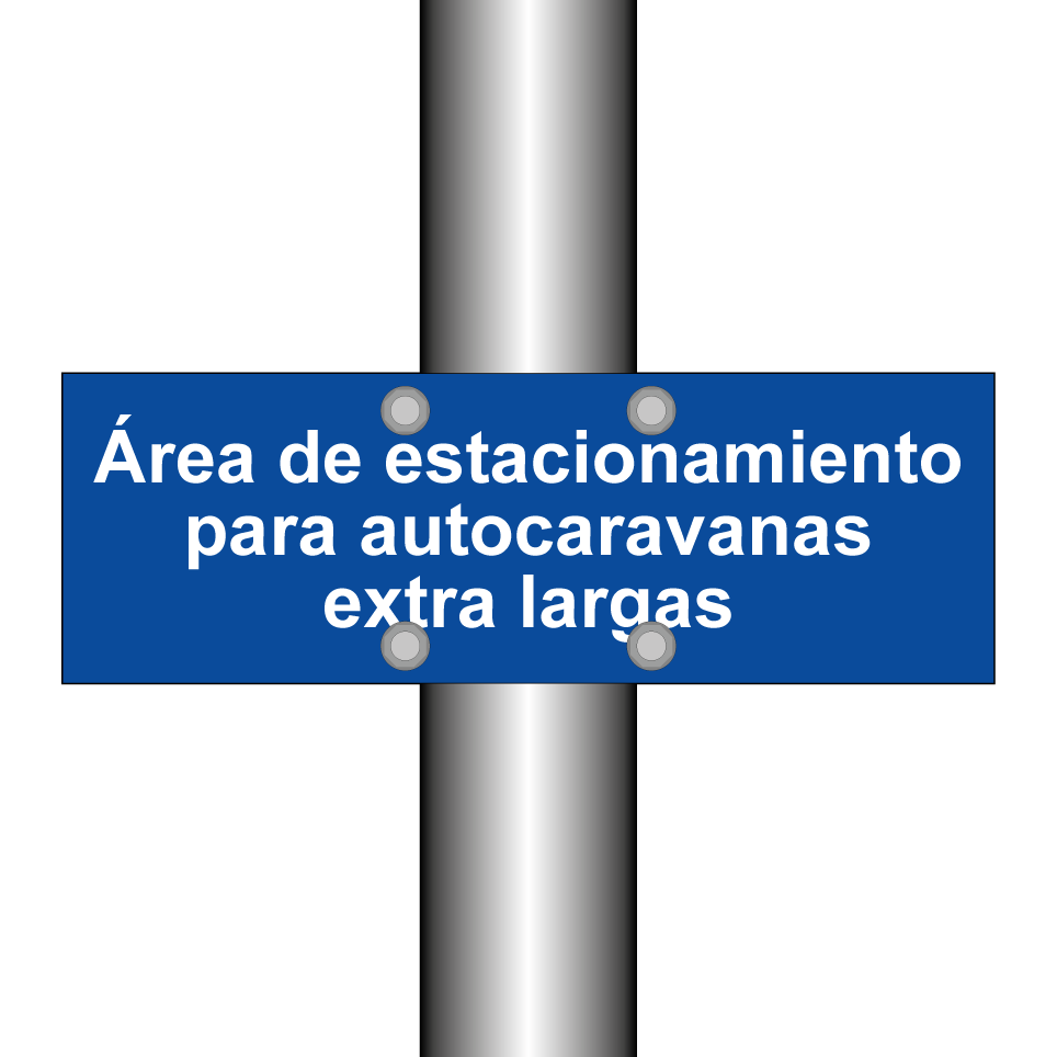 Área de estacionamiento para autocaravanas extra largas