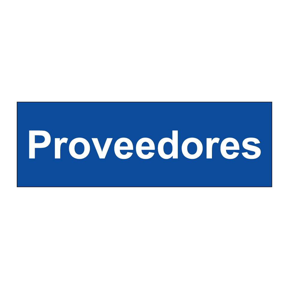 Proveedores