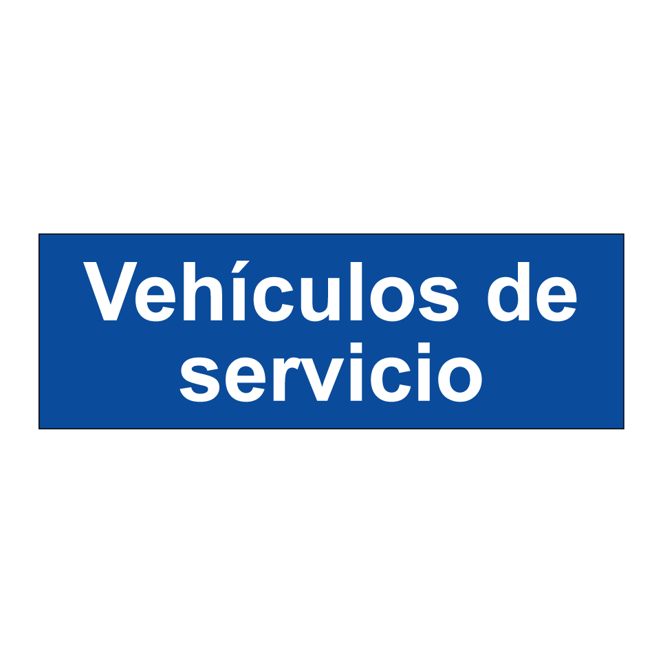 Vehículos de servicio