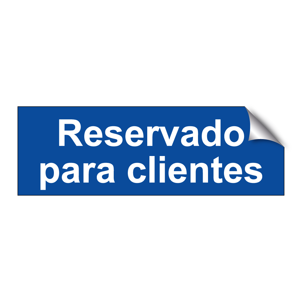 Reservado para clientes