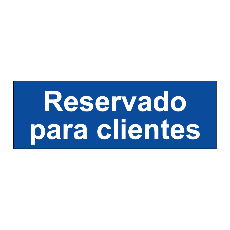 Reservado para clientes