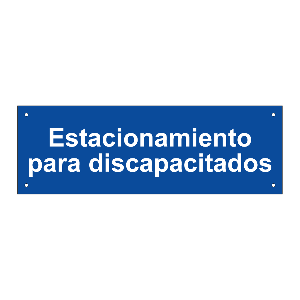 Estacionamiento para discapacitados
