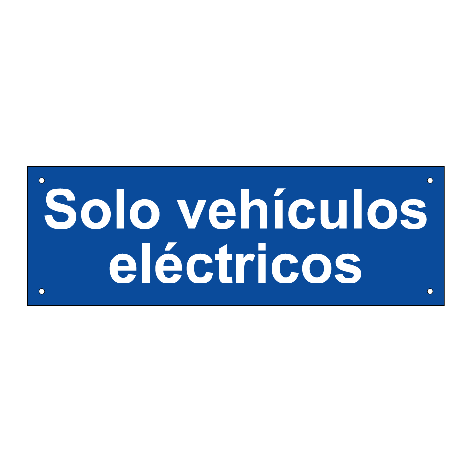 Solo vehículos eléctricos