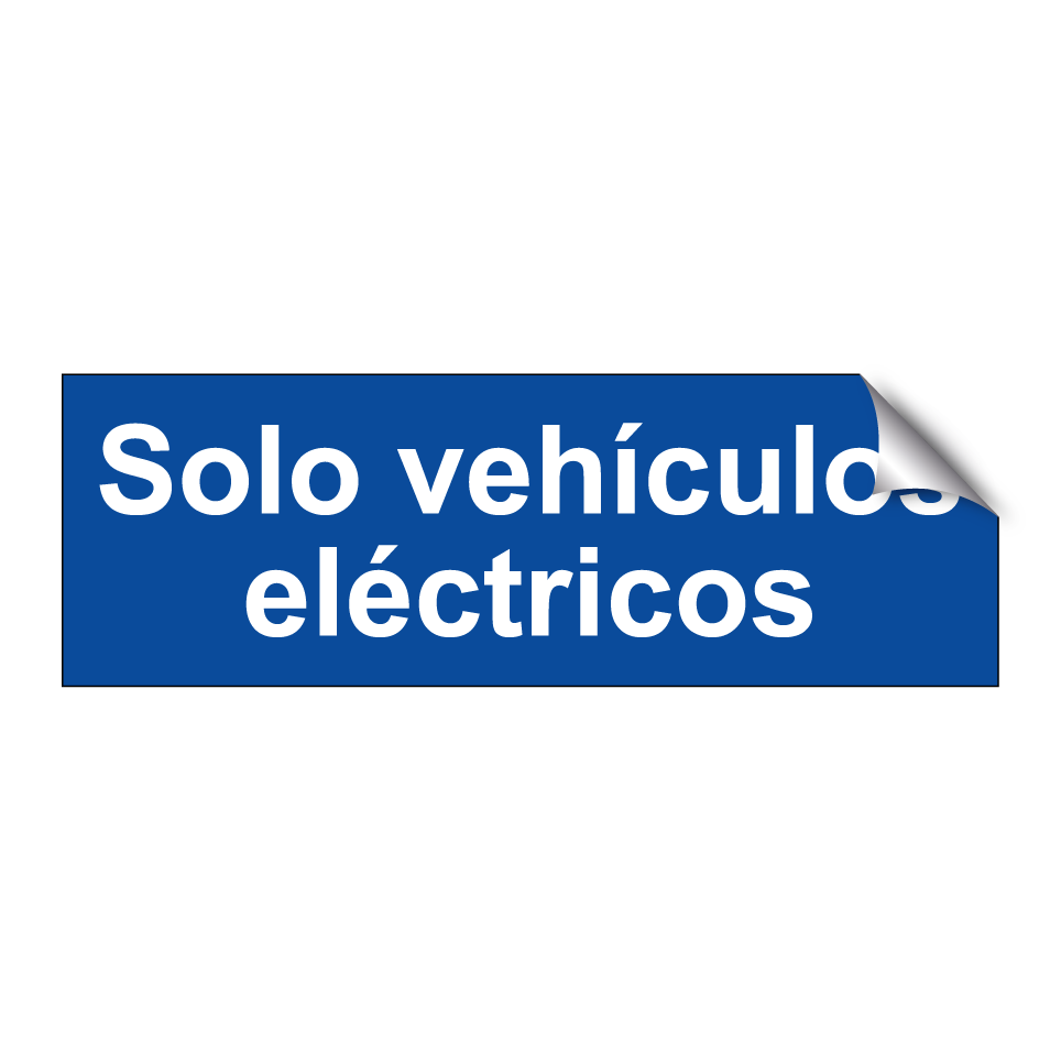 Solo vehículos eléctricos