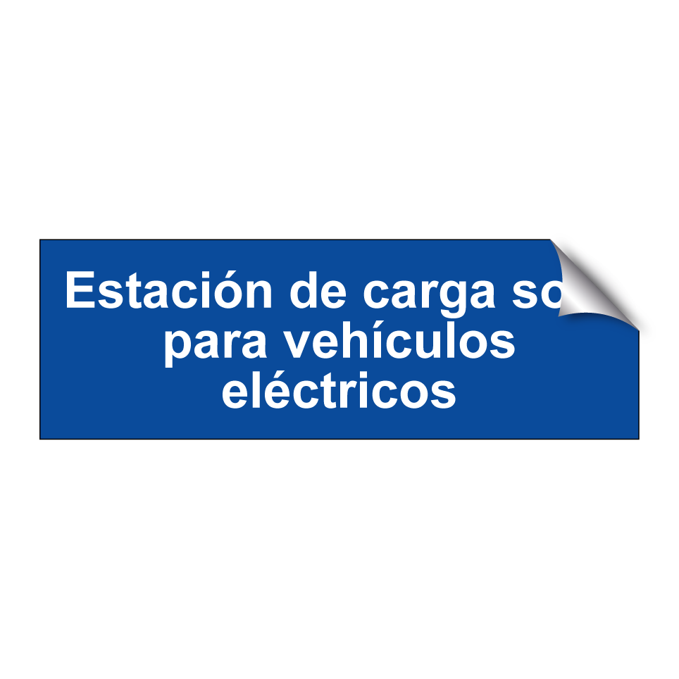 Estación de carga solo para vehículos eléctricos