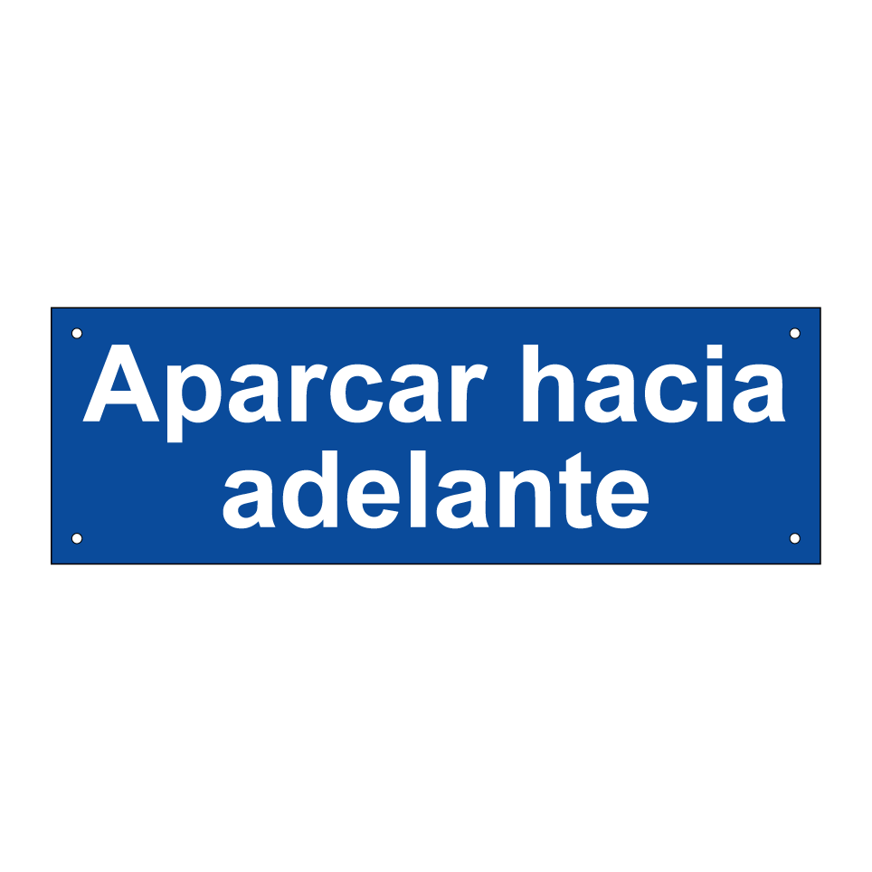 Aparcar hacia adelante