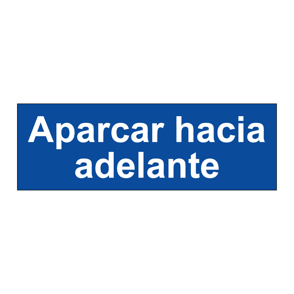 Aparcar hacia adelante