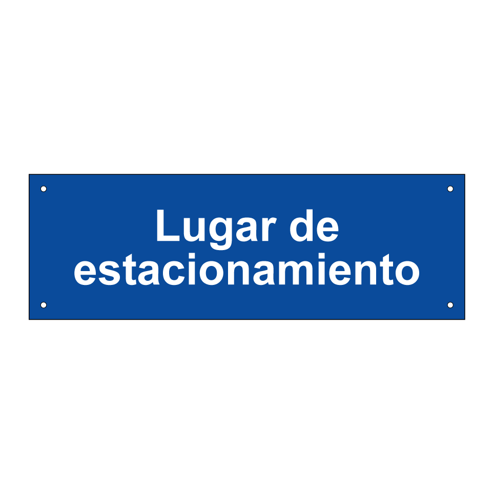 Lugar de estacionamiento